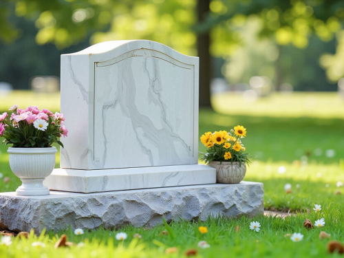 Nagrobki z marmuru