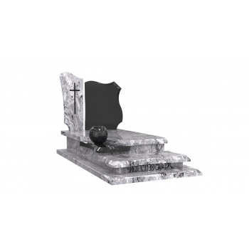 Nr P143<br />Nagrobek pojedynczy<br />Granit: Pilot Black<br />Wymiar: 190x90 cm