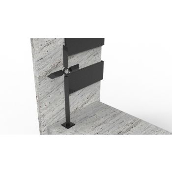Nr P218<br />Nagrobek granitowy<br />Granit: River White<br />Wymiar: 190x90 cm
