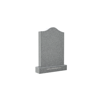 Nr PG006<br />Nagrobek zachodni<br />Granit: Pilot Black<br />Wymiar: 50x70 cm