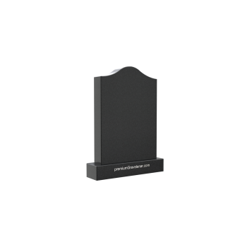 Nr PG006<br />Nagrobek zachodni<br />Granit: Pilot Black<br />Wymiar: 50x70 cm