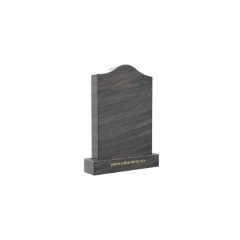 Nr PG006<br />Nagrobek zachodni<br />Granit: Pilot Black<br />Wymiar: 50x70 cm