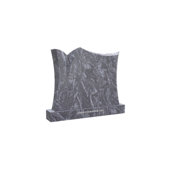 Nr PG017<br />Nagrobek zachodni<br />Granit: Kuru Grey<br />Wymiar: 80x65 cm