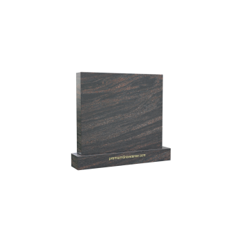 Nr PG018<br />Nagrobek zachodni<br />Granit: Tarn<br />Wymiar: 70x60 cm