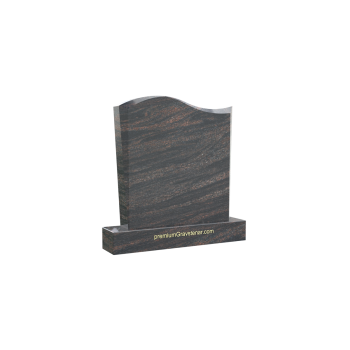 Nr PG019<br />Nagrobek zachodni<br />Granit: Bohus Red<br />Wymiar: 60x60 cm
